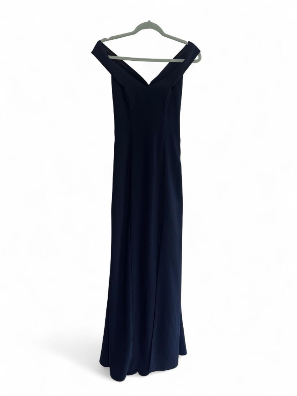 Dessy Collections off the shoulder maxi dress